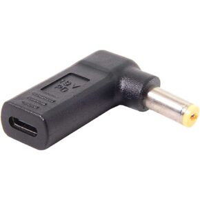 JSER USB 3.1 Type C USB-C to PD Emulator Trigger 90 Degree Angled Adapter (5.5x1.7mm)