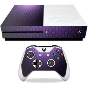 غلاف MightySkins متوافق مع جهاز Microsoft Xbox One S - أرجواني عتيق | غطاء ملتف واقٍ ومتين وفريد ​​من نوعه من الفينيل | سهل التطبيق والإزالة وتغيير الأنماط | صنع في الولايات المتحدة الأمريكية