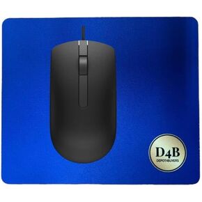 DELL MS116-BK Optical Mouse Office Ready Bundle with Premium Mousepad
