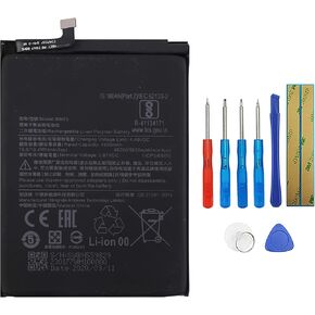 BN55 Replacement Battery Compatible with Redmi Note 9S Note9S M2003J6A1G + tools