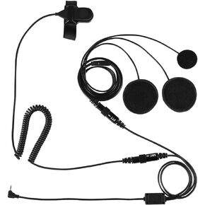 Motorcycle Helmet Headset Microphone PTT Earpiece Headset for Motorola Two Way Radio T5428 T6200C T5720