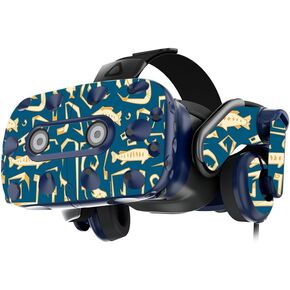 MightySkins Skin Compatible with HTC Vive Pro VR Headset - Deco Fish | Protective, Durable, and Unique Vinyl Decal wrap Cover | Easy to Apply, Remove, and Change Styles | Made in The USA