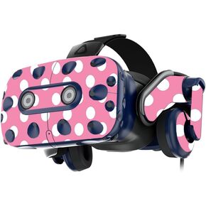 MightySkins Skin Compatible with HTC Vive Pro VR Headset - Mini Dots | Protective, Durable, and Unique Vinyl Decal wrap Cover | Easy to Apply, Remove, and Change Styles | Made in The USA
