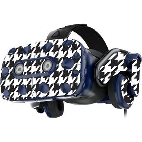 MightySkins Skin Compatible with HTC Vive Pro VR Headset - Houndstooth | Protective, Durable, and Unique Vinyl Decal wrap Cover | Easy to Apply, Remove, and Change Styles | Made in The USA