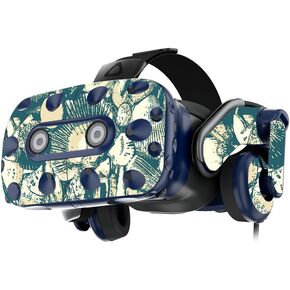 MightySkins Skin Compatible with HTC Vive Pro VR Headset - Tan Seashells | Protective, Durable, and Unique Vinyl Decal wrap Cover | Easy to Apply, Remove, and Change Styles | Made in The USA