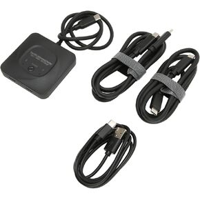USB C Switcher Splitter,8K 60Hz High Definition Display Screen USB C Switch,Fast Transmission Charging USB C Kvm, for PCs