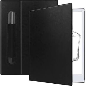 KuRoKo Slim Lightweight Book Folios Leather Case Cover for Remarkable 2 (Brown)