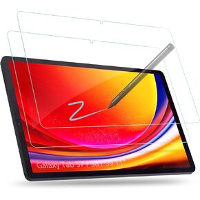 GeeRic 2 Pack Screen Protector Compatible with Galaxy Tab S7/S8/S9 11" T870, Tempered Glass 2 Pack Full Coverage Screen Protector Glass 9H Hardness Easy Installation in Kuwait