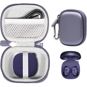 CaseSack Case for Raycon Fitness Bluetooth True Wireless Earbuds with Built in Mic 56 Hours (Purple)