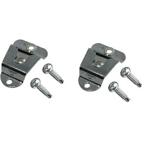 2 New Motorola OEM HLN9073B Mobile Mic Hang Clip with Screws for Mobile Two Way Radio Microphones CDM1250 CDM750 GTX800 GTX900 GM300 M1225 SM50 SM120 CM200 CM300 PM400 Maxtrac