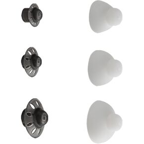 Replacement Earmold Earbud Earplug for Tubeless Covert FBI Police 3.5mm /1 Pin Listen Only Earpiece Headset