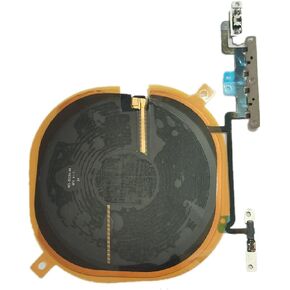 NFC Chip for iPhone X Wireless Charging Charger Panel Coil Sticker with Volume Button Flex Cable