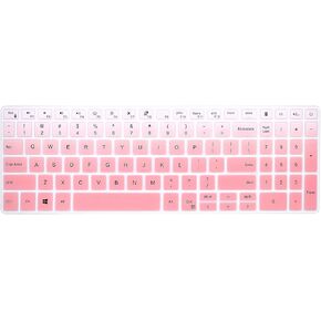 HRH Keyboard Cover Skin for Dell Inspiron 2021 2020 15 5501 5502 5505 5508 5584 5590 5593 5598 7000 7590 7591 7501 7506 7706 7790,Vostro 15 3501 5501 5502 5590 7500 7590,G15 5510 5515-mint Candy Pink