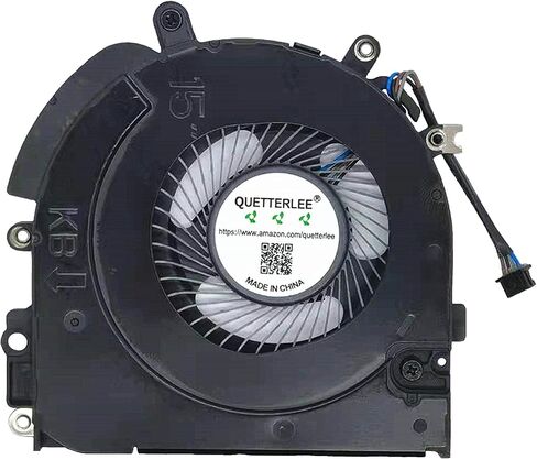 Replacement New Laptop CPU Cooling Fan for HP EliteBook 745 G5 745 G6 840 G5 840 G6 850 G5 850G6 845G5 845G6 ZBOOK 14U G5 15U G5 15U G6 Series NS85C10-18J12 EG75050S1-C010-S9A DC5V Fan in Saudi Arabia