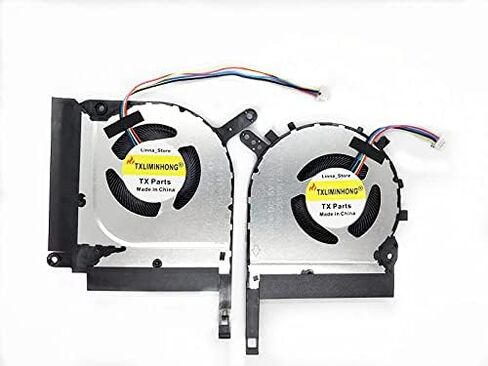 مروحة تبريد جديدة متوافقة مع وحدة المعالجة المركزية ووحدة معالجة الرسومات ASUS TUF A15 FA506Q A17 FA706Q QR RTX30 FNCX FP1T DFS5K22B0567 DFS5K221153718 إصدار 2021 سنة DC 5V 0.5A in Saudi Arabia