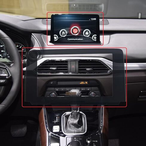 LCD تعمل باللمس محول الأرقام زجاج على الملاحة LCD 8 بوصة استبدال صالح Mazda CX-9 2016 2017 2018 2019 استبدال OE # TK48-611J0 TK49-611JA TK49-61-1J0a TK49-611J0-B (بدون LCD) in Kuwait