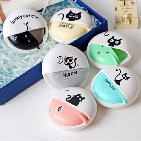 QearFun Stereo 3.5mm in Ear Cat Earphones Earbuds with Microphone with Earphone Storage Case for Smartphone MP3 iPod PC Music (Blue) in Saudi Arabia