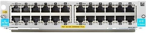 وحدة HP Aruba J9986A ذات 24 منفذ 10/100/1000BASE-T PoE+ V3 ZD [J9986-61001] (متجددة) in Kuwait