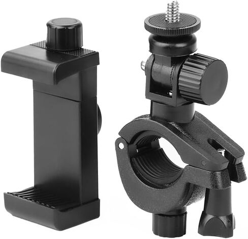 Bike Bracket Bicycle Mount Holder for GoPro Hero 10 9 8 7 6 5 4 3 2 1 Black Silver Session, AKASO Campark YI & Other Action Camera Accessories. ¼ - 20 Mounting Adapter (GoPro) in Saudi Arabia
