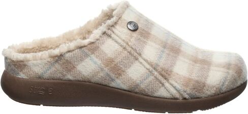 Snug Tartan Women's Supportive Clog with Orthotic Arch Support in Saudi Arabia