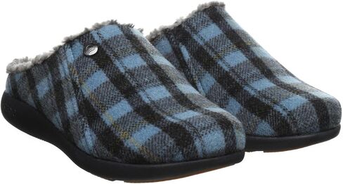 Snug Tartan Women's Supportive Clog with Orthotic Arch Support in Saudi Arabia