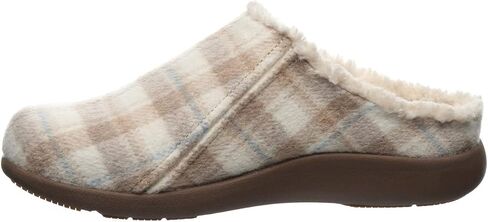 Snug Tartan Women's Supportive Clog with Orthotic Arch Support in Saudi Arabia
