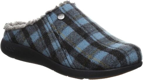 Snug Tartan Women's Supportive Clog with Orthotic Arch Support in Saudi Arabia