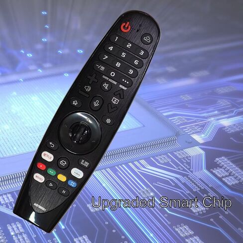 RIVIERA AKB75855501 Replacement Magic TV Voice Remote Compatible for almost all LG OLED QNED NanoCell Webos Smart TV with Voice control &Pointer function AN-MR20GA MR19BA MR18BA MR650A etc in Kuwait