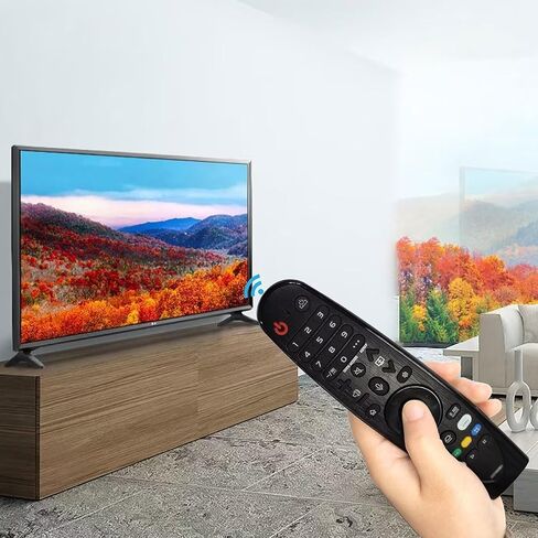 RIVIERA AKB75855501 Replacement Magic TV Voice Remote Compatible for almost all LG OLED QNED NanoCell Webos Smart TV with Voice control &Pointer function AN-MR20GA MR19BA MR18BA MR650A etc in Kuwait
