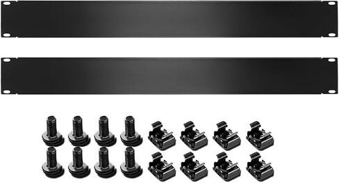 1U Blank Rack Mount Panel 2 Pack Spacer for 19" Server Rack Enclosure or Network Cabinet in Saudi Arabia