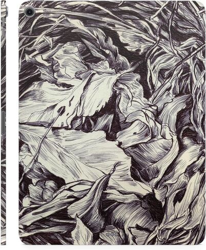 Carbon Fiber Tablet Skin Compatible with Apple iPad Air 11 (M2) 2024 - Anime Fan - Premium 3M Vinyl Protective Wrap Decal Cover - Easy to Apply Crafted in The USA by MightySkins in Kuwait