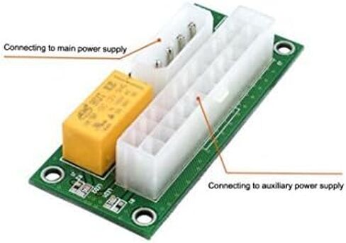 Multiple Power Supply Adapter and Daisy Chain Connector, Add2PSU by Genetek Electric (Black) in Saudi Arabia