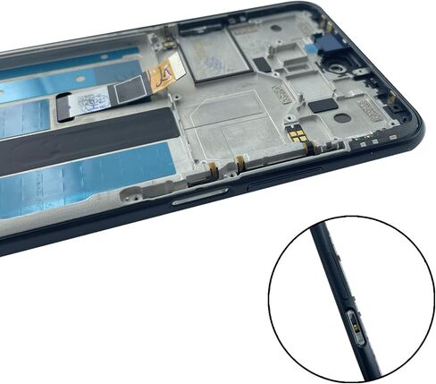 إطار استبدال الشاشة لهاتف Nokia X100 5G TA-1399 X100 5G شاشة LCD تعمل باللمس محول رقمي مع جزء استبدال الإطار 6.67 بوصة in Saudi Arabia