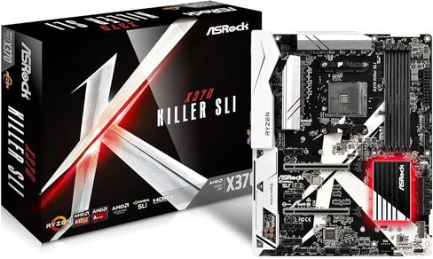 ASRock X370 Killer SLI AM4 AMD Promontory X370 SATA 6Gb/s USB 3.0 HDMI ATX AMD Motherboard in Saudi Arabia
