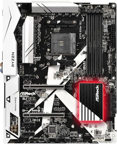 ASRock X370 Killer SLI AM4 AMD Promontory X370 SATA 6Gb/s USB 3.0 HDMI ATX AMD Motherboard in Saudi Arabia