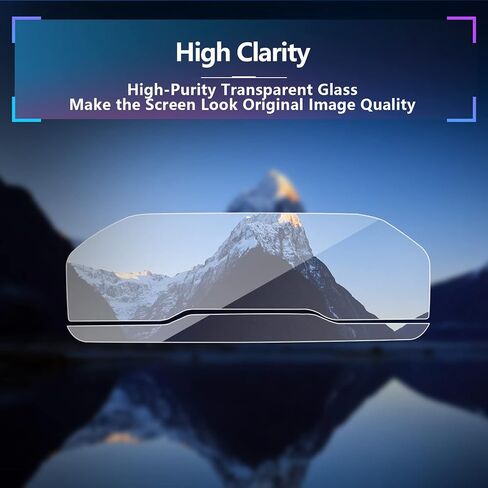 SXCY for 2024 Chevrolet Equinox EV/Silverado EV Accessories 2024 Equinox/Silverado EV (RST) Instrument Dash Display Screen Protector 11 Inch[2PCS Nano] in Saudi Arabia