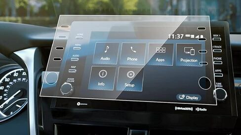 Screen Protector Compatble With 2021-2022 Toyota RAV4 Prime 9 Inch Touchscreen,Anti-Explosion & Scratch,HD Clear,SSSKY Accessories Compatible With Toyota Rav4 Prime XSE in Kuwait