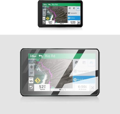 [قطعتان من غشاء واقي الشاشة لـ Garmin Montana 700 700i 750i GPS Navigator Display زجاج مقسى مضاد للانفجار صلابة 9H مضادة للوهج والخدش، رقائق حماية شاشة لمس شفافة عالية الدقة in Kuwait