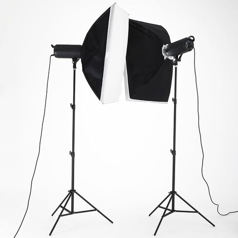 4 Pack Photography Light Stand 7 Feet / 210 cm Alloy Photo Studio Tripod Stands with Bags Portable Photo Video Tripod Stand for Flash, Umbrella, Strobe Light, Camera in Saudi Arabia
