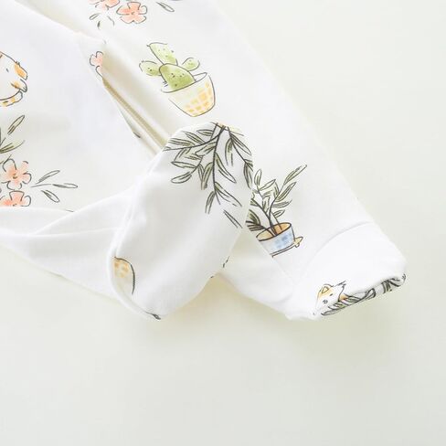 Unisex Baby Boy and Girl Zipper Onesie Toddler Footie One-Piece Infant Romper Jumpsuit in Saudi Arabia