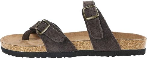Northside Womens Anya Leather Strap Cork Sandal in Saudi Arabia