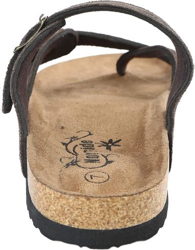 Northside Womens Anya Leather Strap Cork Sandal in Saudi Arabia