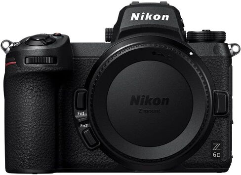 هيكل كاميرا Nikon Z 6II بدون مرآة بصيغة FX باللون الأسود مع مجموعة عدسات Nikon 24-120mm f4.0 S (متجددة) in Saudi Arabia