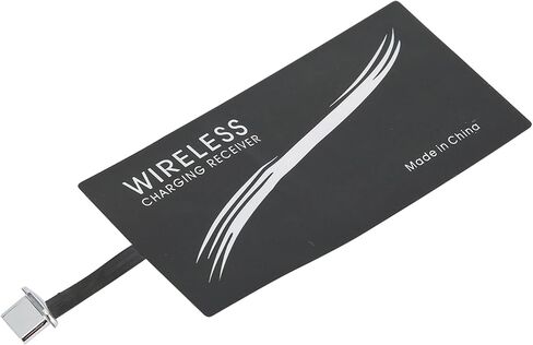 2PCS Universal Type C Charger Receiver, Portable Mobile Phone Sticker Charging Receiver for All USB C Cell Phones in Saudi Arabia
