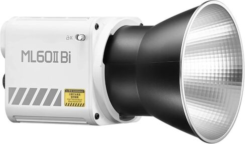 Godox ML60II Bi 70W 2800-6500K CRI≥96 TLCI≥97 with 11 FX Effects Ultra-Compact Handheld Outdoor LED Video Light in Saudi Arabia