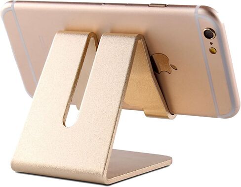 Tablet Stand Desktop Holder Dock for iPad Mini Air 2 3 4 Pro, iPhone 6 7 8 X Plus, Switch Accessories, Samsung, Other Tablet (4-12 inch),e-Readers More- Black in Saudi Arabia