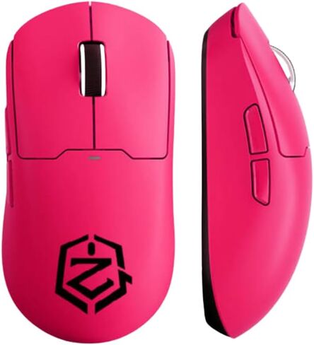 QZ:1 gaming mouse 4khz gaming mouse 26k dpi 4000hz professional quality (Pink) in Saudi Arabia