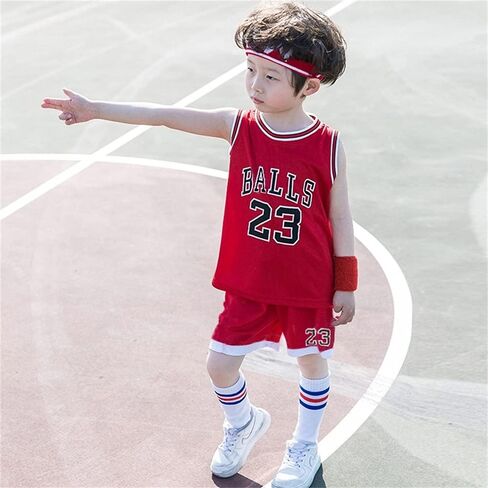 CM C&M WODRO Toddler Kid Basketball Jersey Outfit Baby Boy Girl Letters Tank Top + Track Shorts Sets Boy Summer Clothes in Saudi Arabia