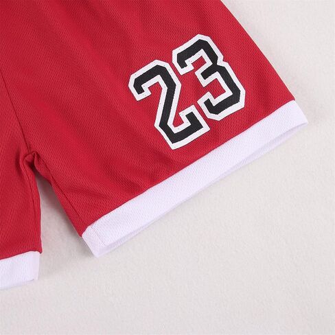 CM C&M WODRO Toddler Kid Basketball Jersey Outfit Baby Boy Girl Letters Tank Top + Track Shorts Sets Boy Summer Clothes in Saudi Arabia