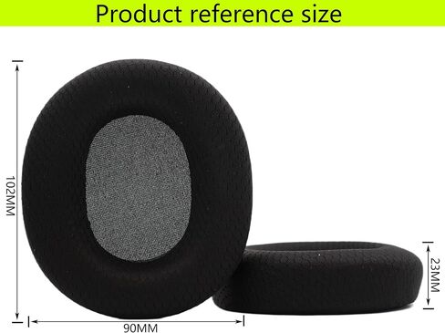 Arctis 7 Ear Pad AIKKAUK ملحقات وسادة سماعة الرأس إصلاح استبدال أغطية الأذن نماذج متوافقة مع SteelSeries Arctis 3 5 7 استخدام سماعة الألعاب in Saudi Arabia